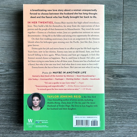 🌸 3 For $20 🌸 One True Loves by Taylor Jenkins Reid (Book/Novel) - Picture 2 of 4